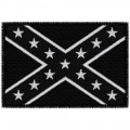 CONFEDERATE  FLAG  B/W